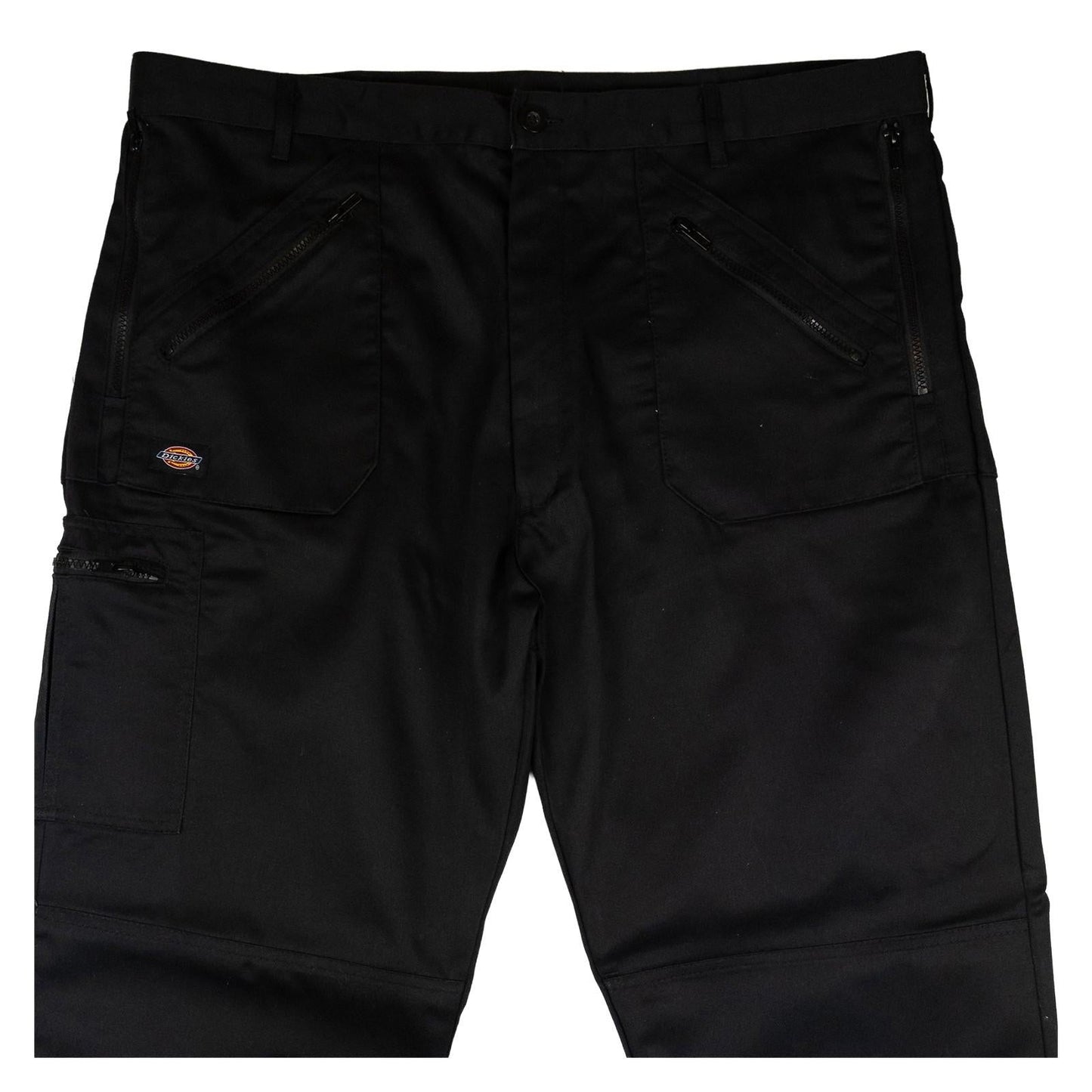 Dickies Work Trousers W44 R Black Knee Pad Pockets Zip Cargo Heavy Duty Pants by Dickies – | RewearableUK