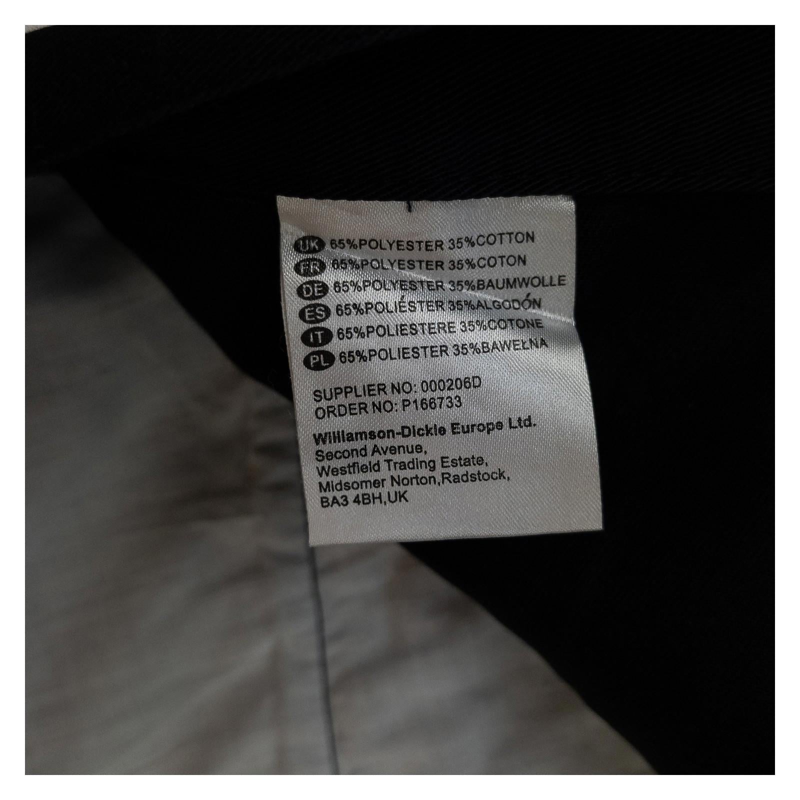 Dickies Work Trousers W44 R Black Knee Pad Pockets Zip Cargo Heavy Duty Pants by Dickies – | RewearableUK