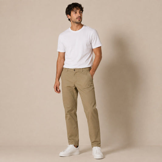 Dickies WP803 Men's Slim Work Trousers W34 L32 British Tan – Workwear product photo 1 | RewearableUK
