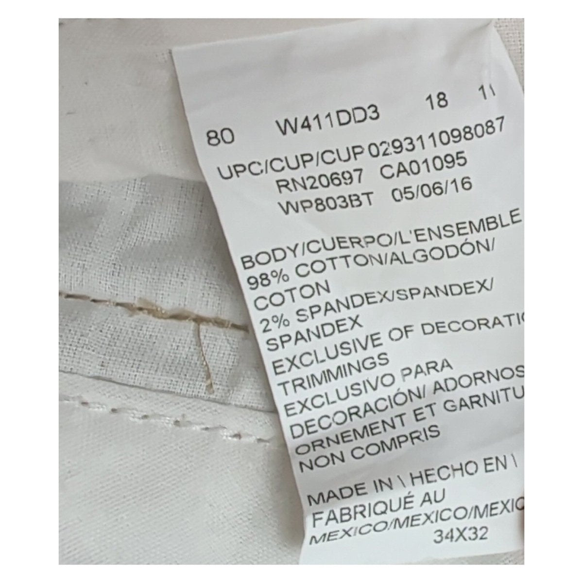 Dickies WP803 Men's Slim Work Trousers W34 L32 British Tan – Workwear product photo 4 | RewearableUK