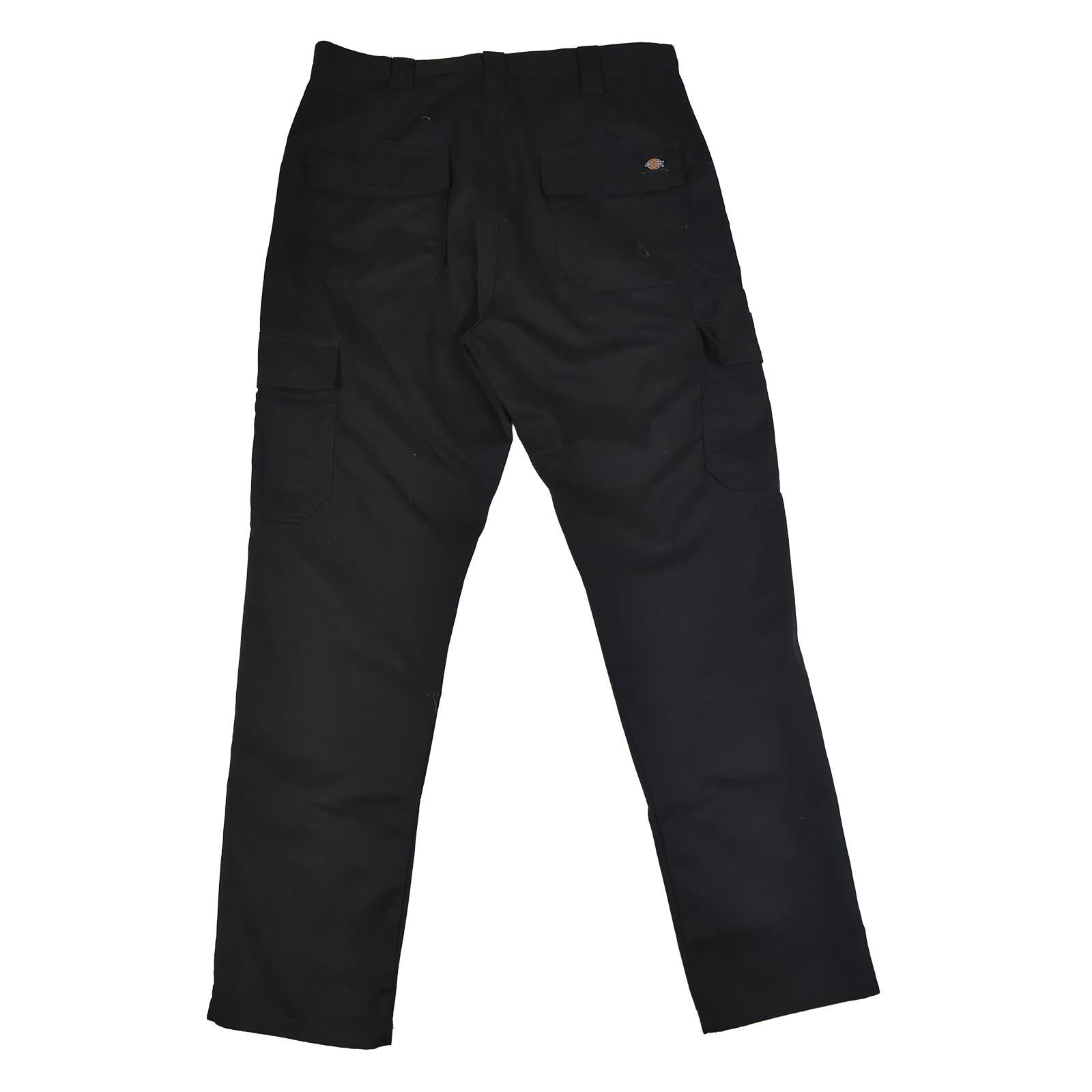 Dickies Dickies Zip - Off Convertible Trousers Black - Women's 10 (30W) workear RewearableUK
