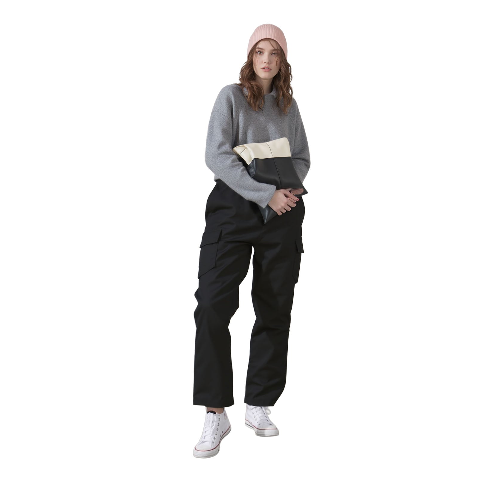 Dickies Dickies Zip - Off Convertible Trousers Black - Women's UK 20 R workear RewearableUK