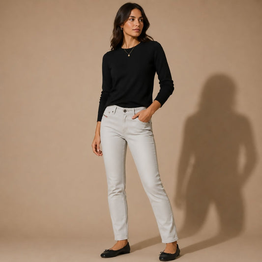 Diesel Clush Skinny Jeans W31 L32 White Womens by DIESEL – JEANS | RewearableUK