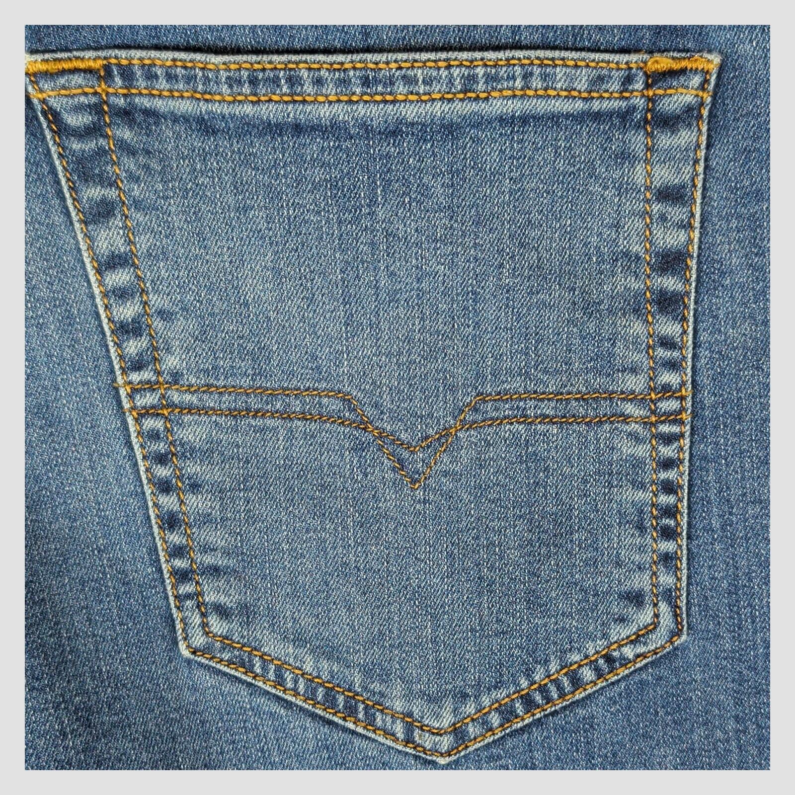 Diesel D Luster Mens Classic Blue Slim Fit Stretch Denim Jeans Size W30 L34 by DIESEL – | RewearableUK