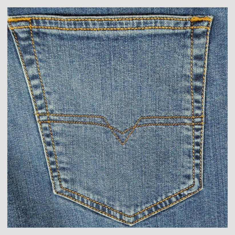 Diesel D Luster Mens Classic Blue Slim Fit Stretch Denim Jeans Size W30 L34 by DIESEL – | RewearableUK