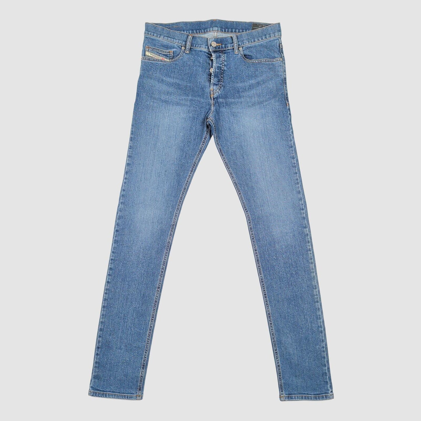 Diesel D Luster Mens Classic Blue Slim Fit Stretch Denim Jeans Size W30 L34 by DIESEL – | RewearableUK