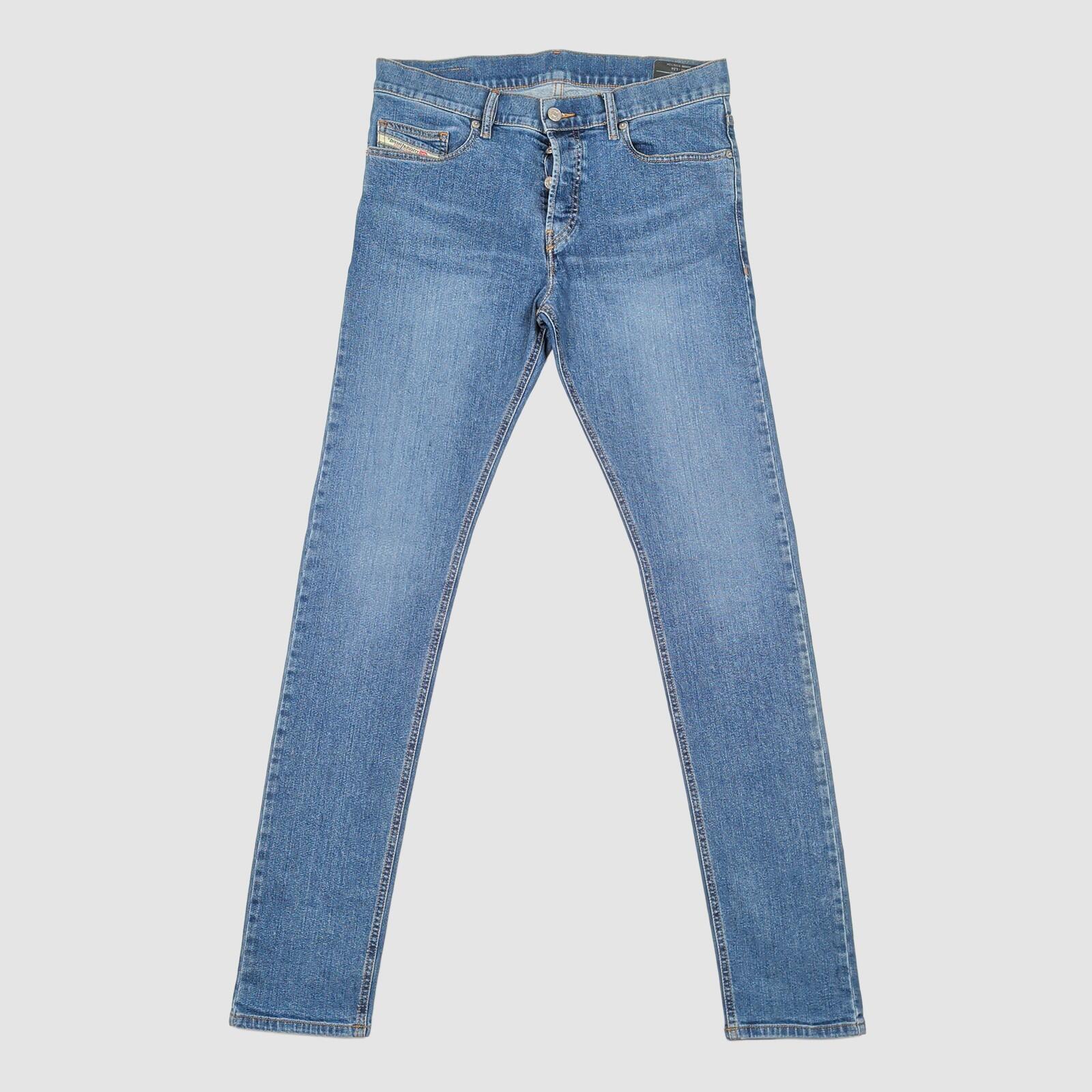 Diesel D Luster Mens Classic Blue Slim Fit Stretch Denim Jeans Size W30 L34 by DIESEL – | RewearableUK