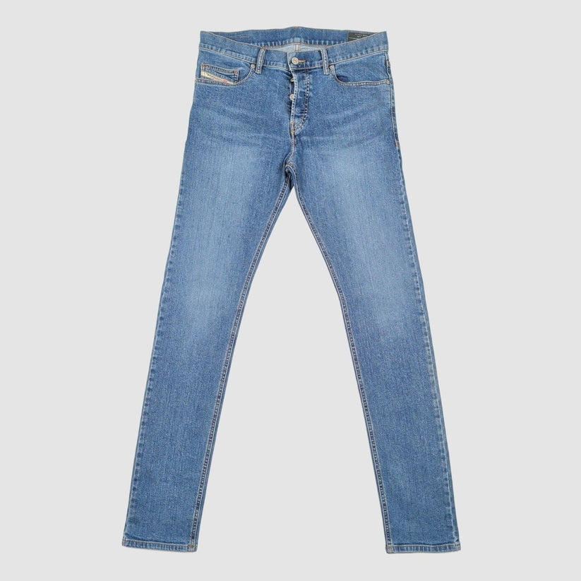 Diesel D Luster Mens Classic Blue Slim Fit Stretch Denim Jeans Size W30 L34 by DIESEL – | RewearableUK