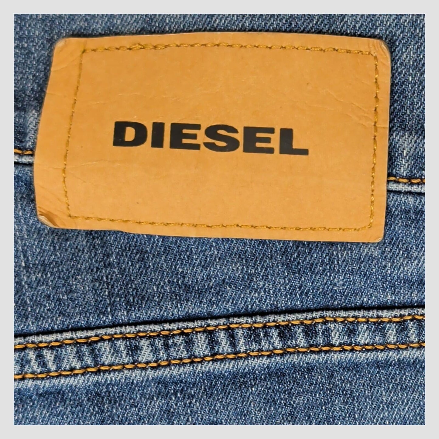 Diesel D Luster Mens Classic Blue Slim Fit Stretch Denim Jeans Size W30 L34 by DIESEL – | RewearableUK