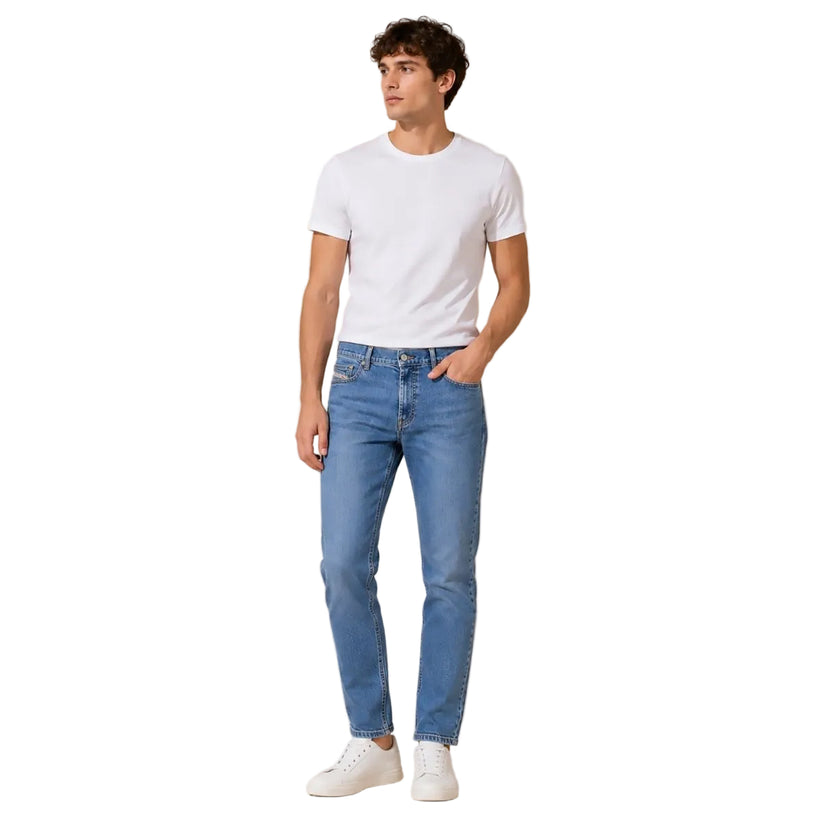 Diesel D Luster Mens Classic Blue Slim Fit Stretch Denim Jeans Size W30 L34 by DIESEL – JEANS | RewearableUK