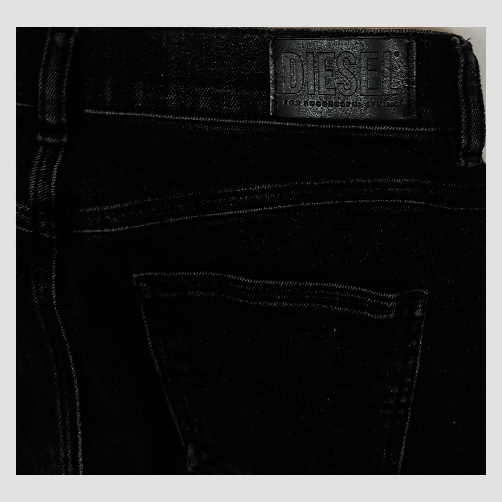 Diesel D - Sandy Women Black Straight Slim Jeans W24 L30 Stretch by DIESEL – JEANS | RewearableUK