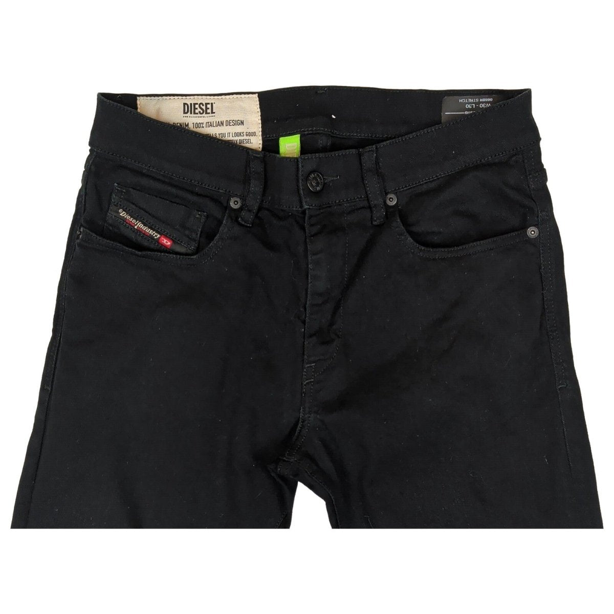 Diesel D-Strukt Jeans Men W30 L30 Black Slim Stretch Denim Trousers – product photo 3 | RewearableUK