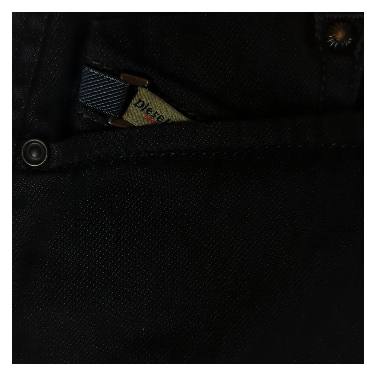 DIESEL Diesel Darron Mens Slim Straight Stretch Jeans W34 L34 Black Denim Casual 0064U JEANS RewearableUK