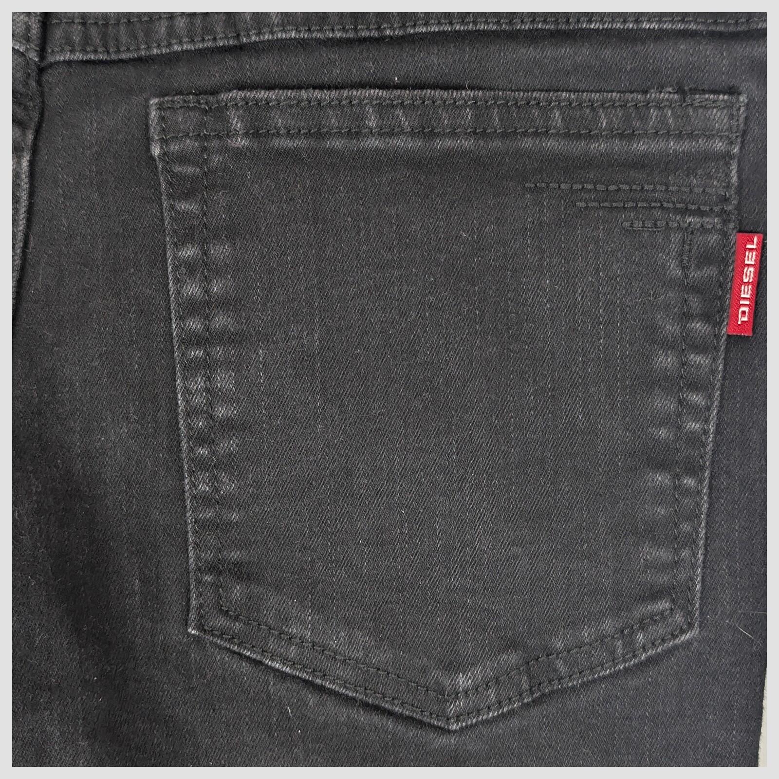 diesel denim kids boys black wash stretch skinny jeans pants size 13 by DIESEL – JEANS | RewearableUK