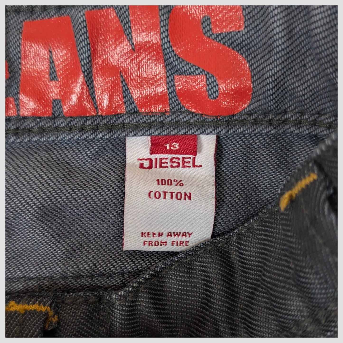 diesel denim kids boys solid black wash stretch straight denim jeans size 13 by DIESEL – JEANS | RewearableUK