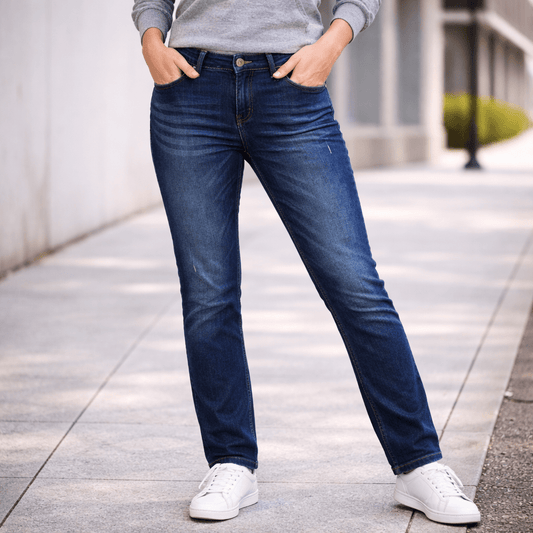 Diesel Francy Relaxed Skinny Jeans Dark Blue Womens W29 L30 by DIESEL – JEANS | RewearableUK