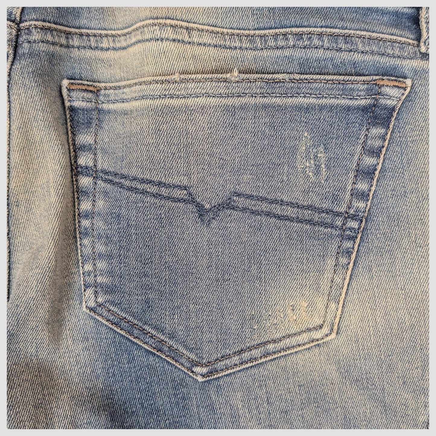 diesel grupee low waist super slim skinny womens blue denim jeans size w30 l30 by DIESEL – JEANS | RewearableUK