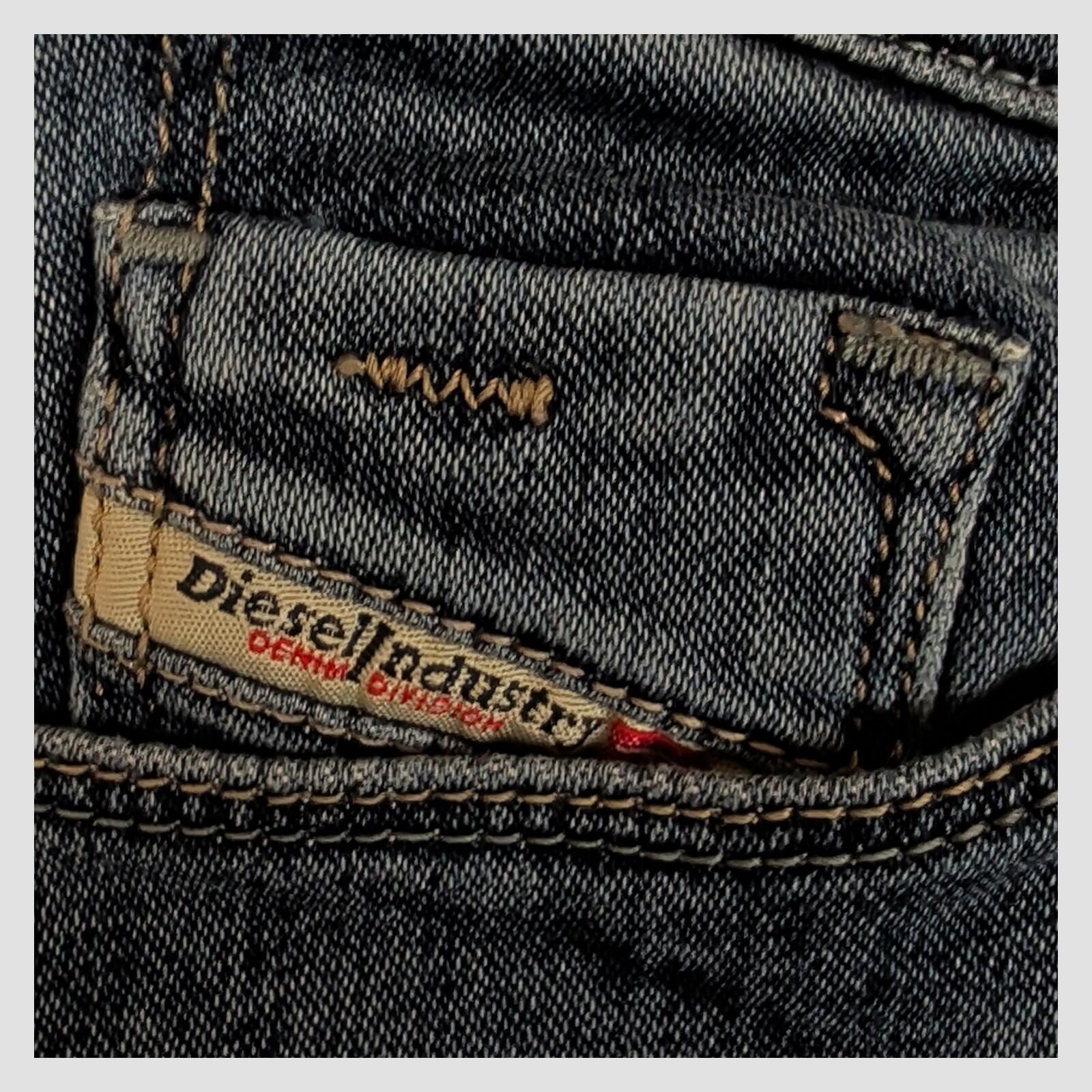 diesel hi - vy womens blue regular waist super slim skinny jeans size w26 l32 by DIESEL – JEANS | RewearableUK