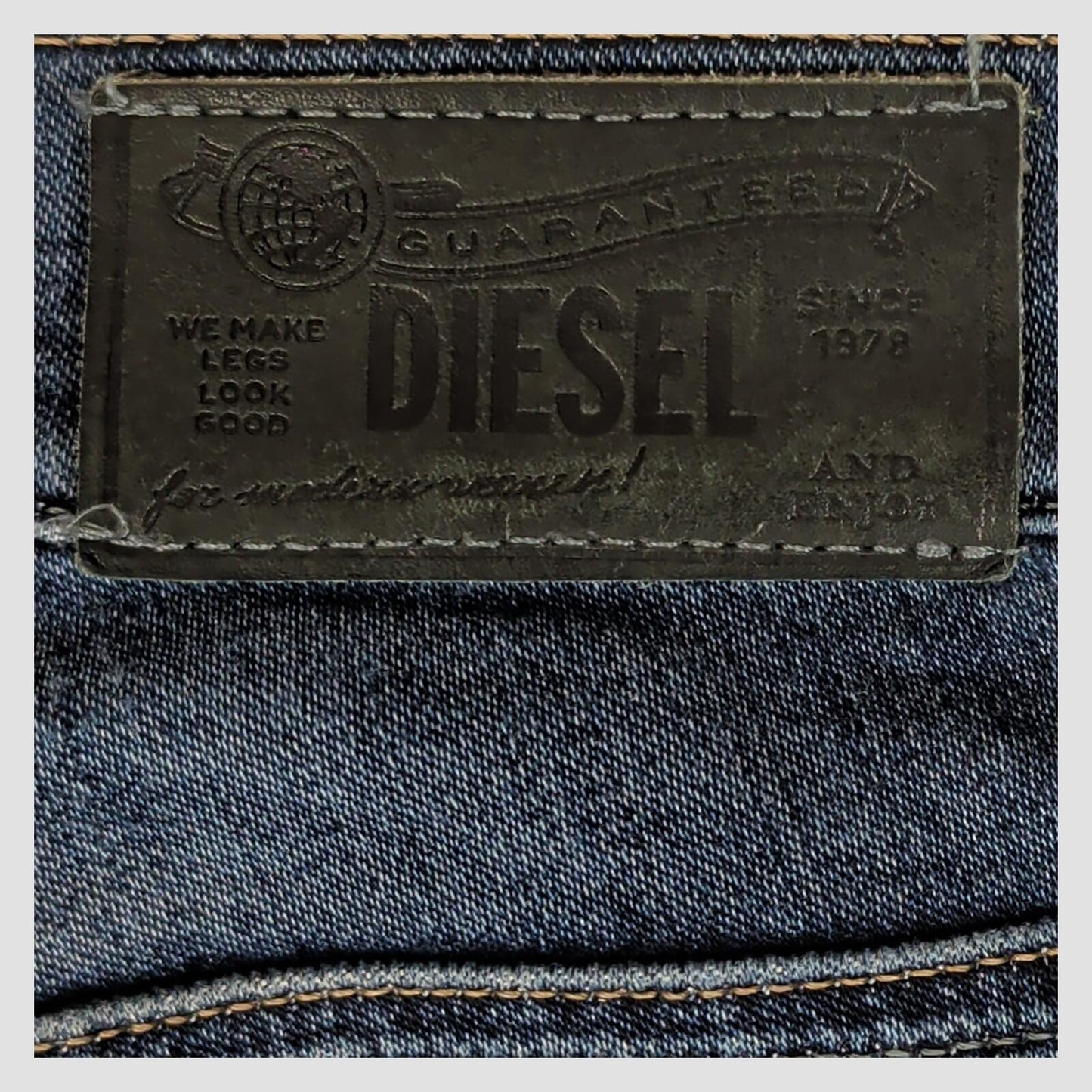 diesel hi - vy womens blue regular waist super slim skinny jeans size w26 l32 by DIESEL – JEANS | RewearableUK
