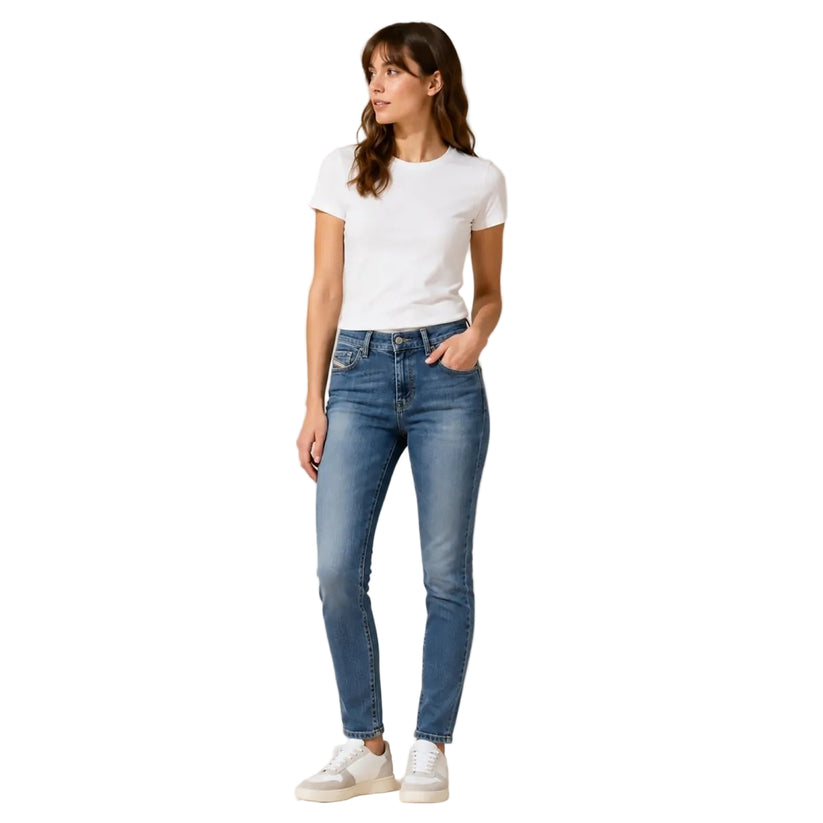 diesel hi - vy womens blue regular waist super slim skinny jeans size w26 l32 by DIESEL – JEANS | RewearableUK