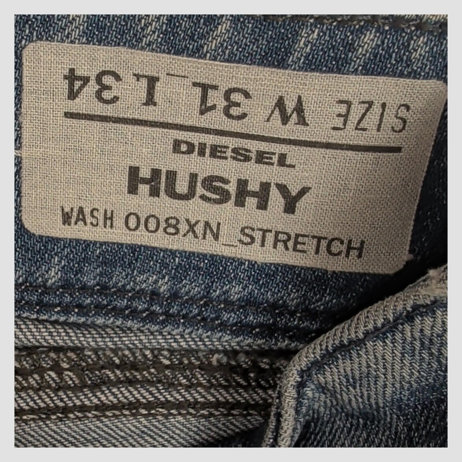 Diesel Hushy Womens Light Blue Stretch Skinny Jeans W31 L34 Stud Detail by DIESEL – JEANS | RewearableUK