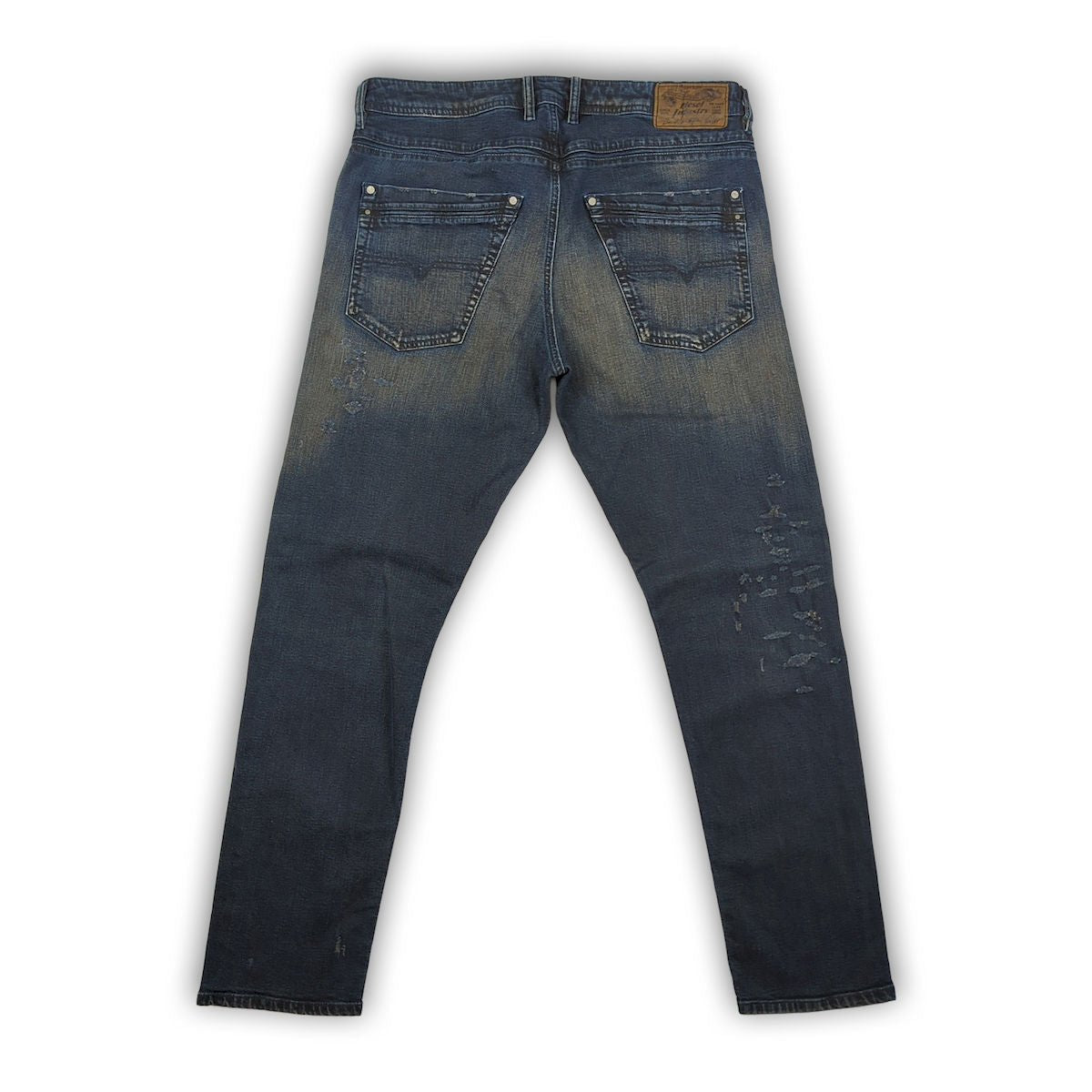 Diesel Krayver Regular Slim Carrot Jeans Distressed | Men's W33 L30 by DIESEL – JEANS | RewearableUK