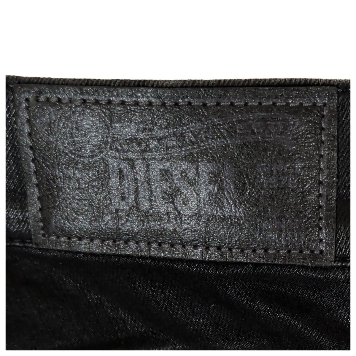 Diesel Livier-Sp Womens Black Coated Jeans W25 Super Slim Jegging Low Waist by DIESEL – | RewearableUK