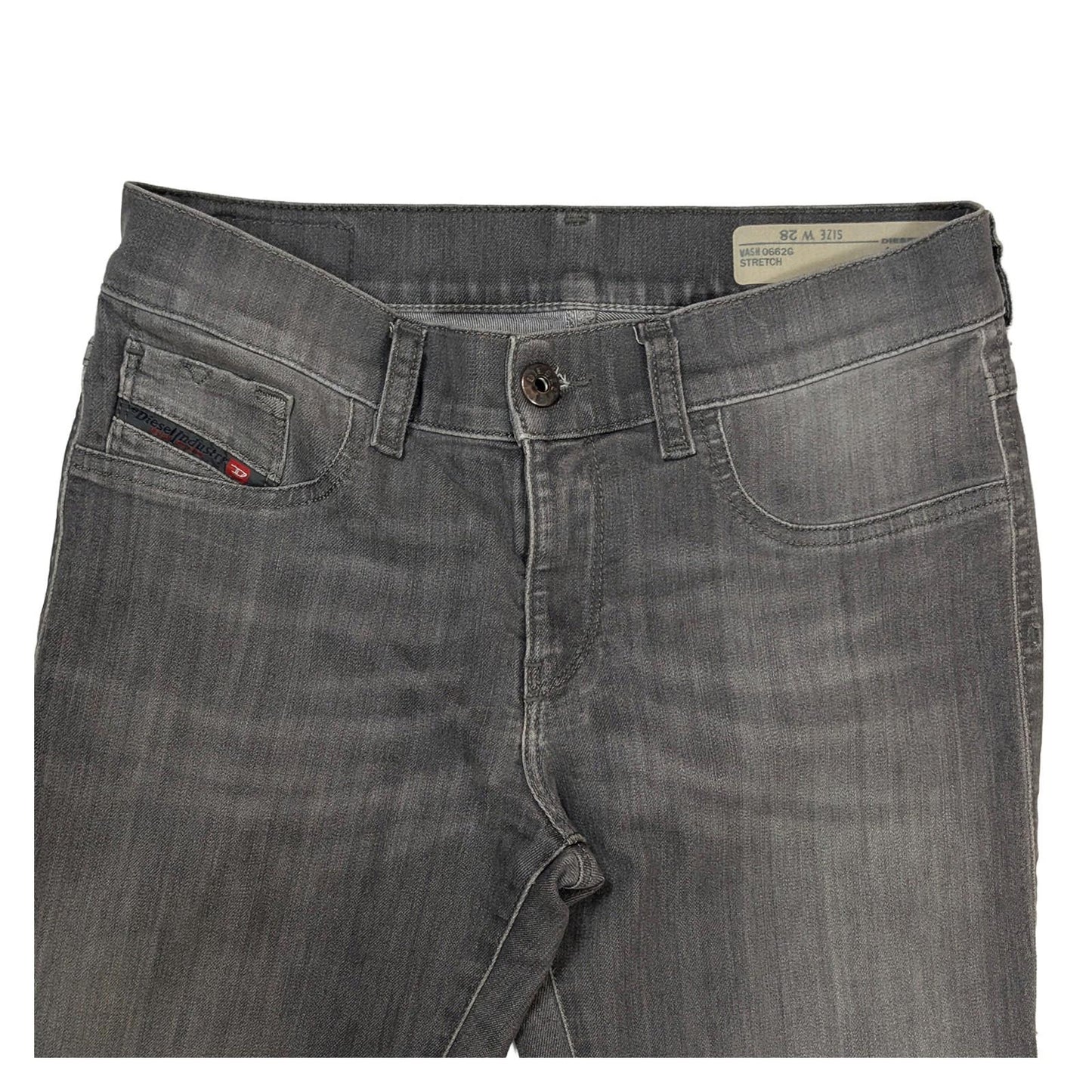 diesel livier womens jegging jeans w28 grey low waist super slim stretch by DIESEL – | RewearableUK