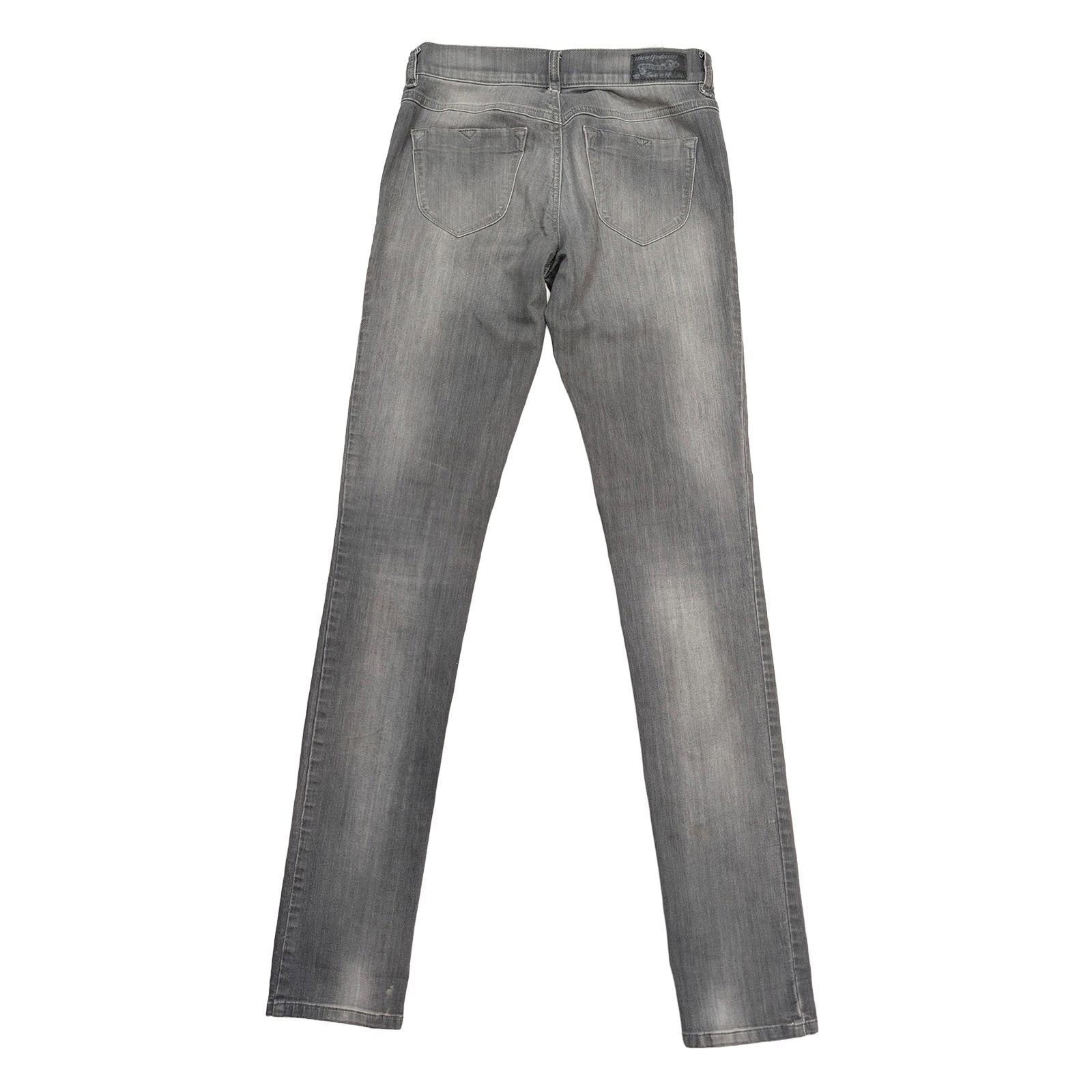 diesel livier womens jegging jeans w28 grey low waist super slim stretch by DIESEL – | RewearableUK