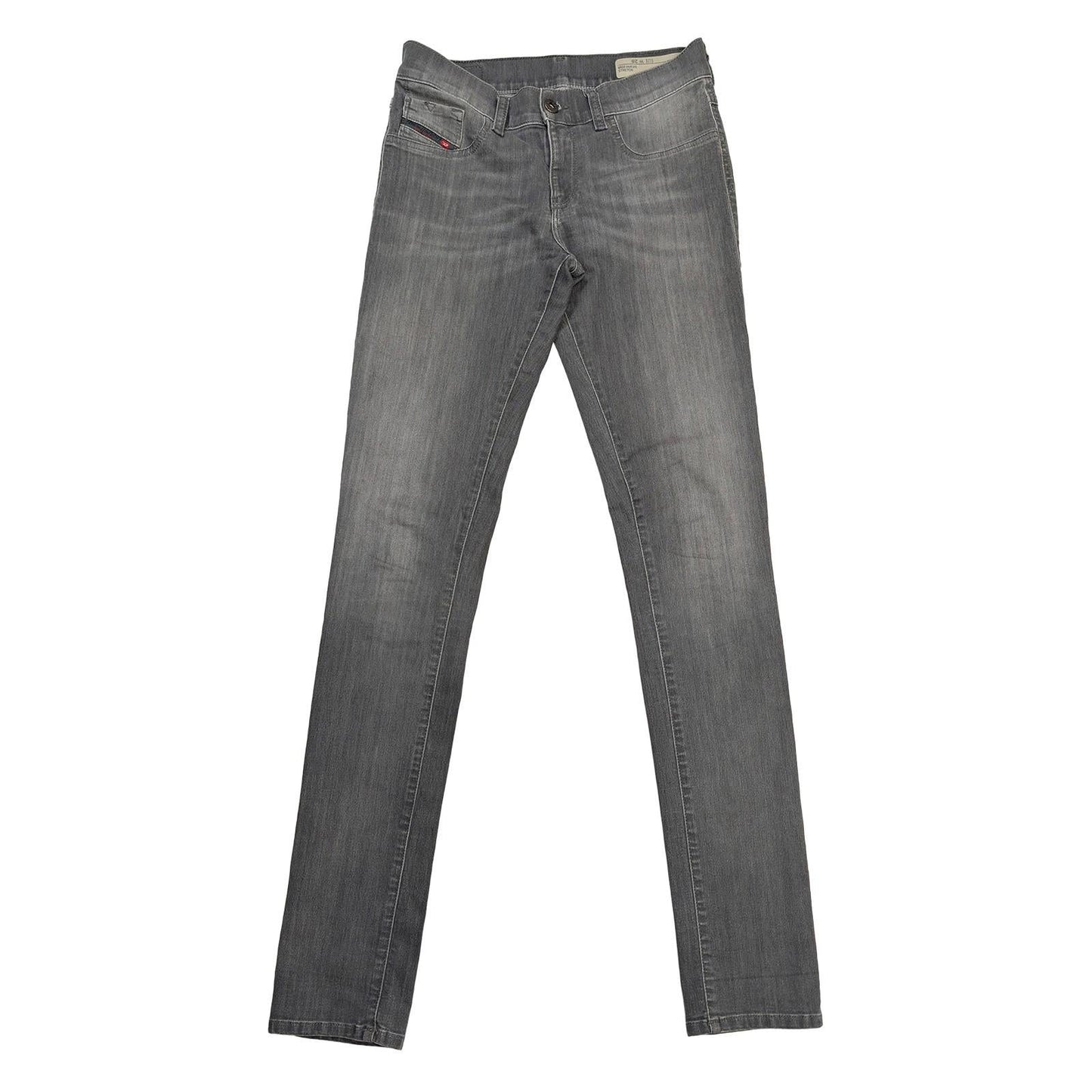diesel livier womens jegging jeans w28 grey low waist super slim stretch by DIESEL – | RewearableUK