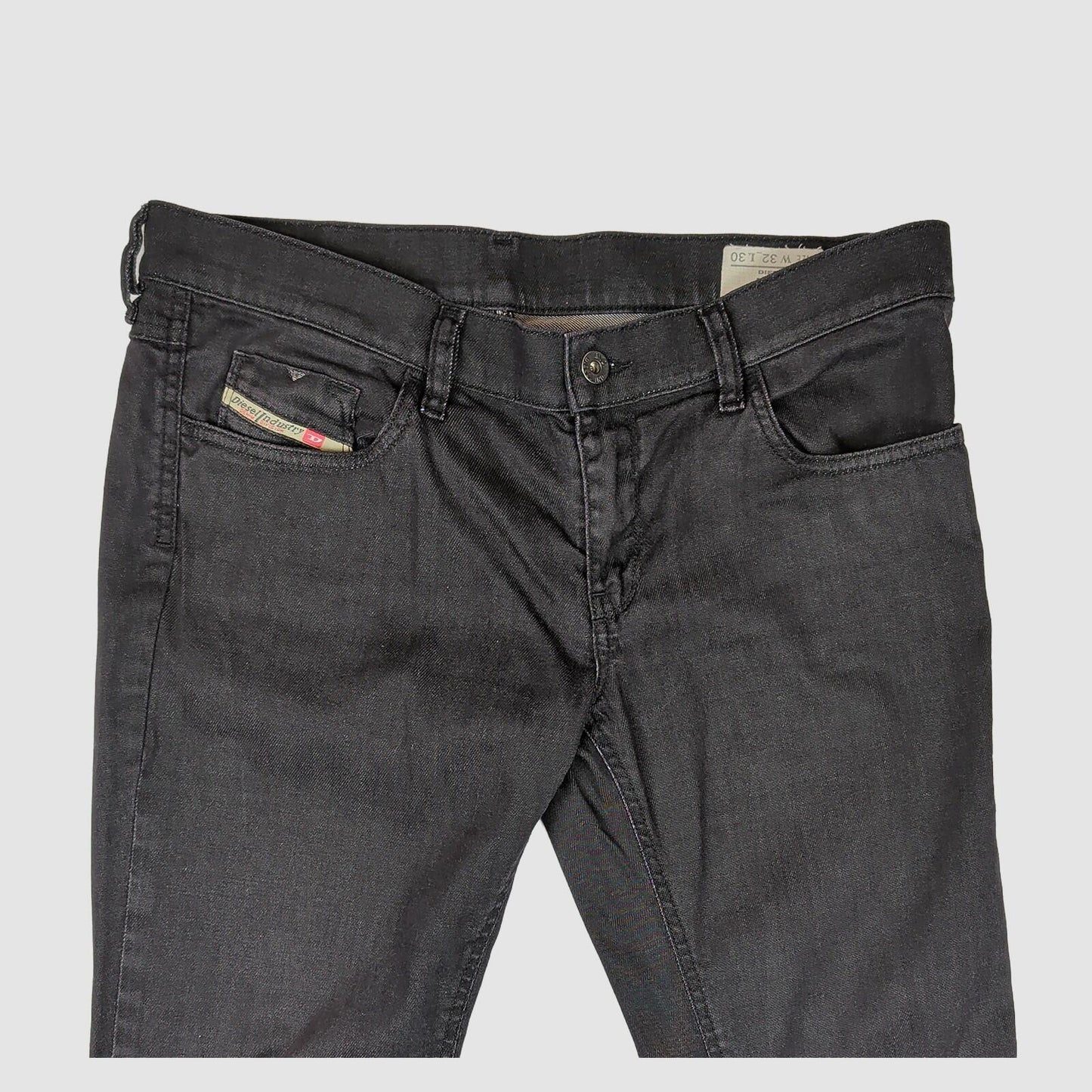 Diesel Livy Skinny Jeans Black Coated Stretch W32 L30 Womens by DIESEL – JEANS | RewearableUK