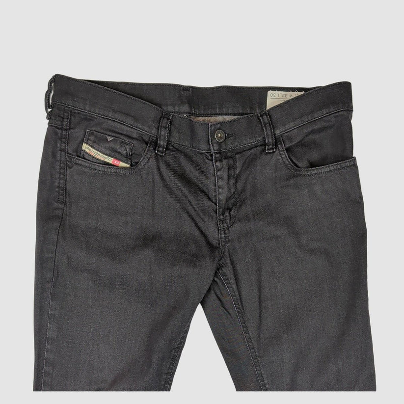 Diesel Livy Skinny Jeans Black Coated Stretch W32 L30 Womens by DIESEL – JEANS | RewearableUK
