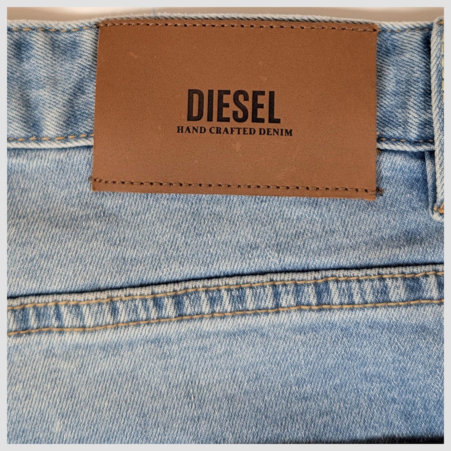 diesel mens light blue wash stretch slim jeans pants size w 32 l 30 by DIESEL – JEANS | RewearableUK