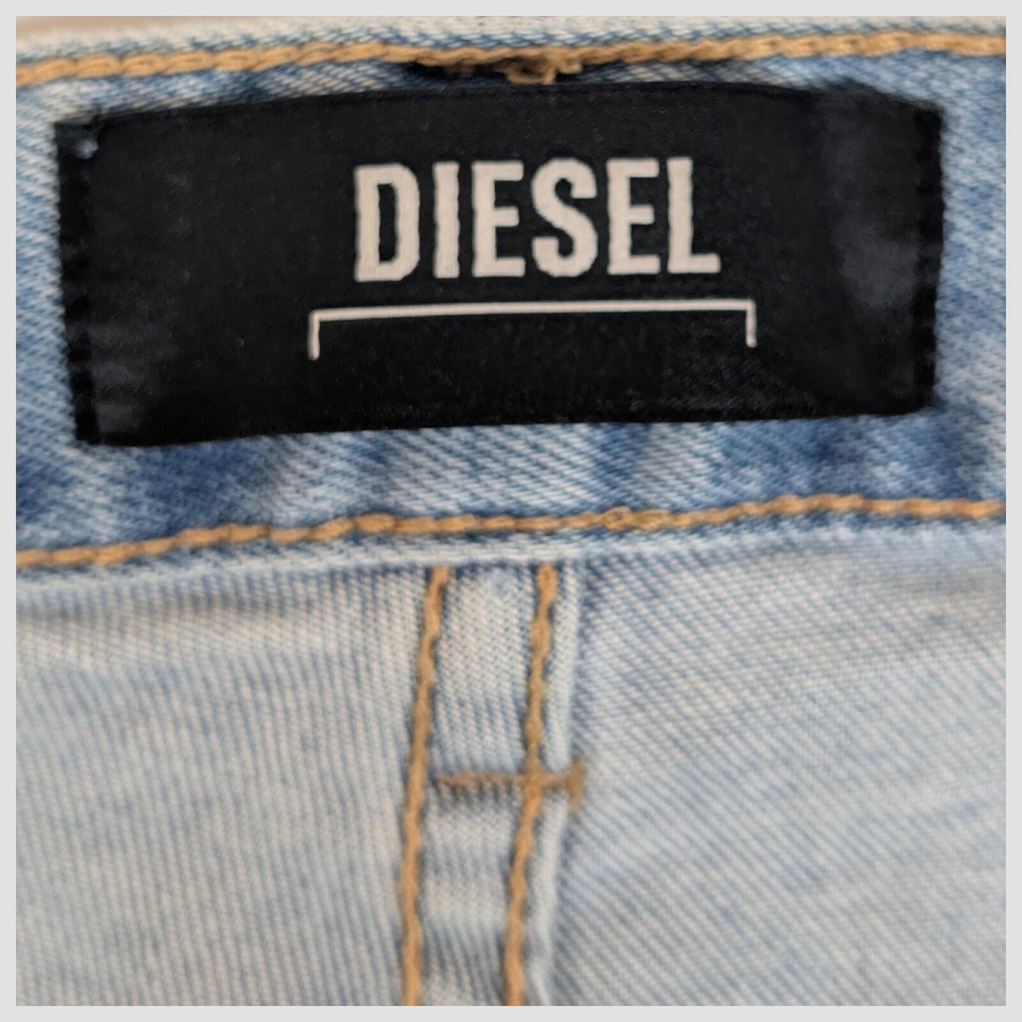 diesel mens light blue wash stretch slim jeans pants size w 32 l 30 by DIESEL – JEANS | RewearableUK
