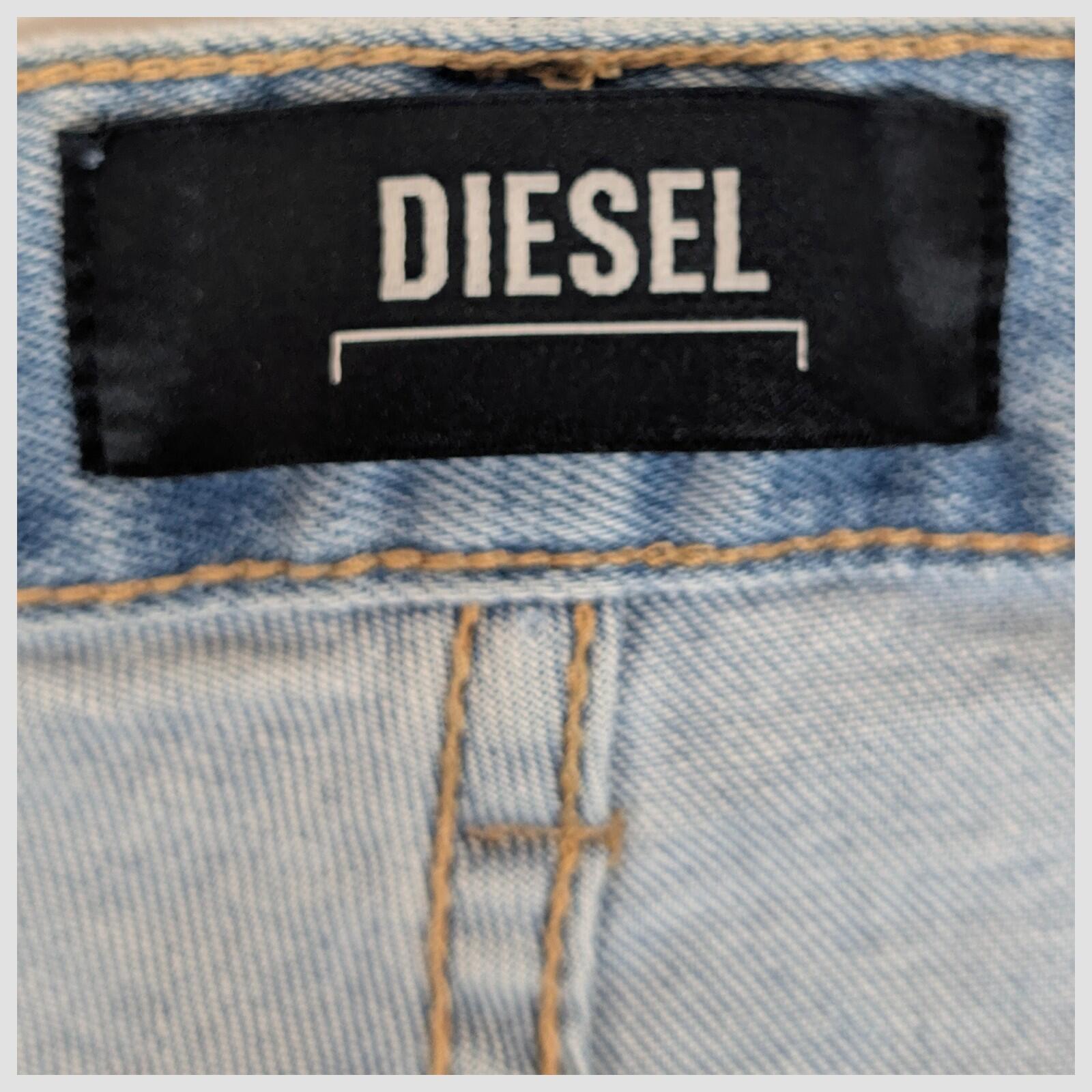 diesel mens light blue wash stretch slim jeans pants size w 32 l 30 by DIESEL – JEANS | RewearableUK