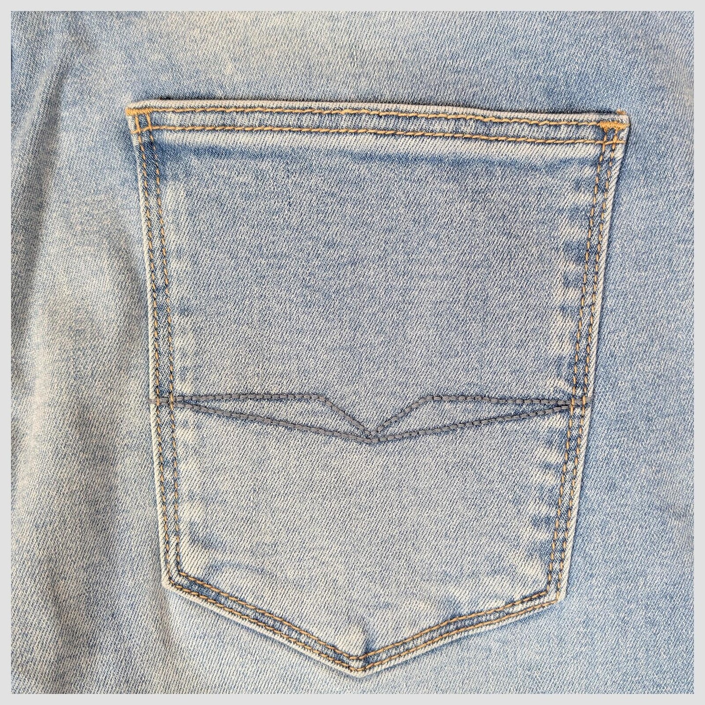diesel mens light blue wash stretch slim jeans pants size w 32 l 30 by DIESEL – JEANS | RewearableUK