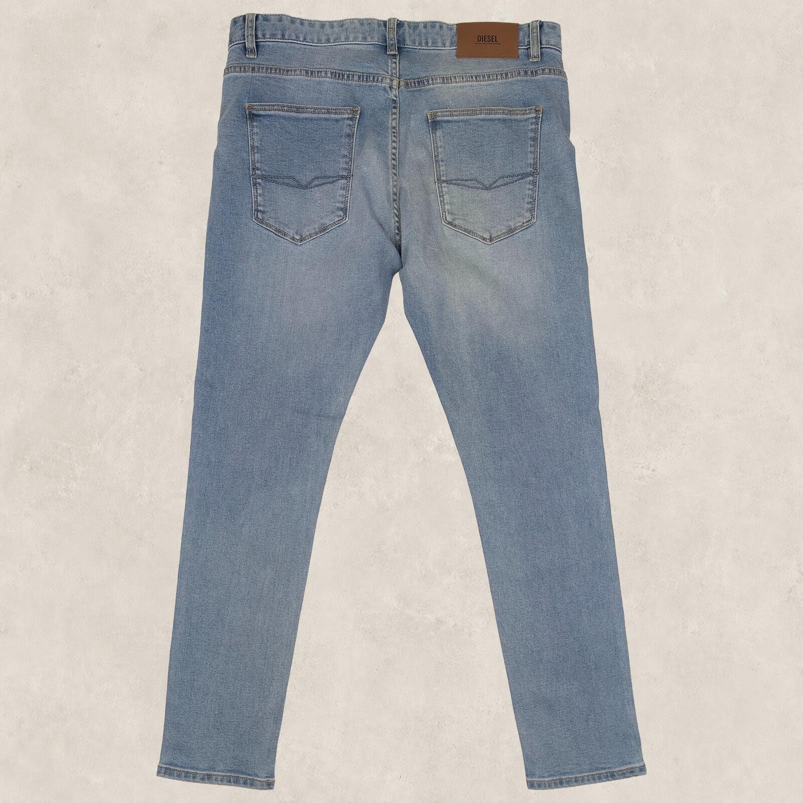 diesel mens light blue wash stretch slim jeans pants size w 32 l 30 by DIESEL – JEANS | RewearableUK