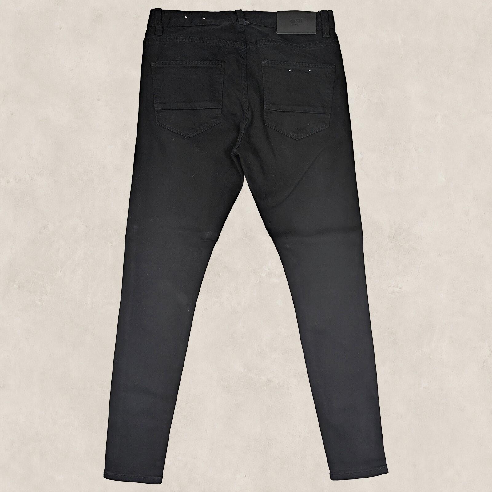 diesel mens solid black wash stretch skinny fit denim jeans pants size 28 30 by DIESEL – | RewearableUK