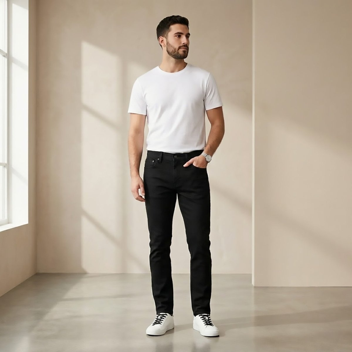 Diesel Men's Stretch Skinny Fit Jeans Black W28 L30 by DIESEL – JEANS | RewearableUK