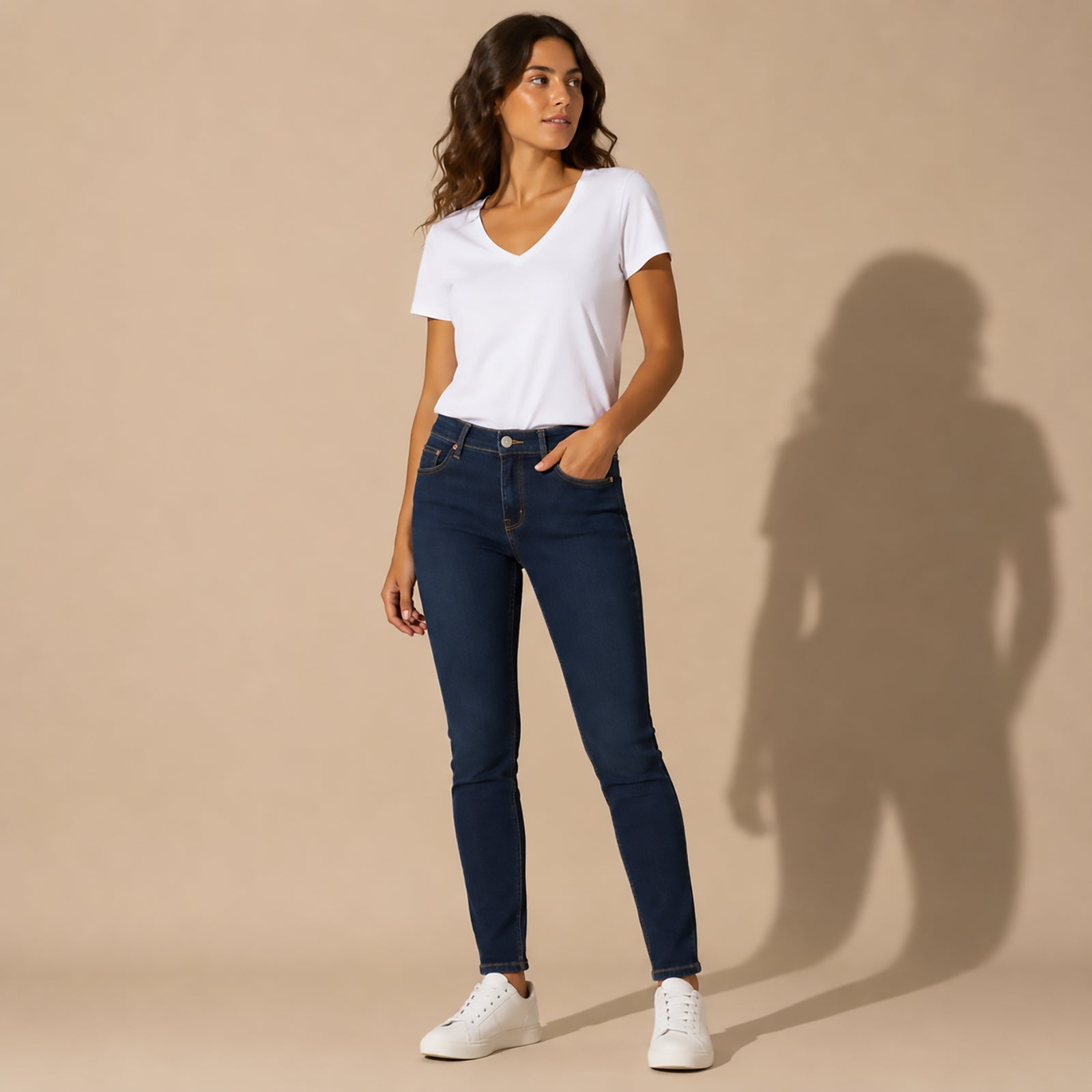 Diesel Santana High Rise Skinny Jeans UK 12R Dark Blue Womens by DIESEL – JEANS | RewearableUK
