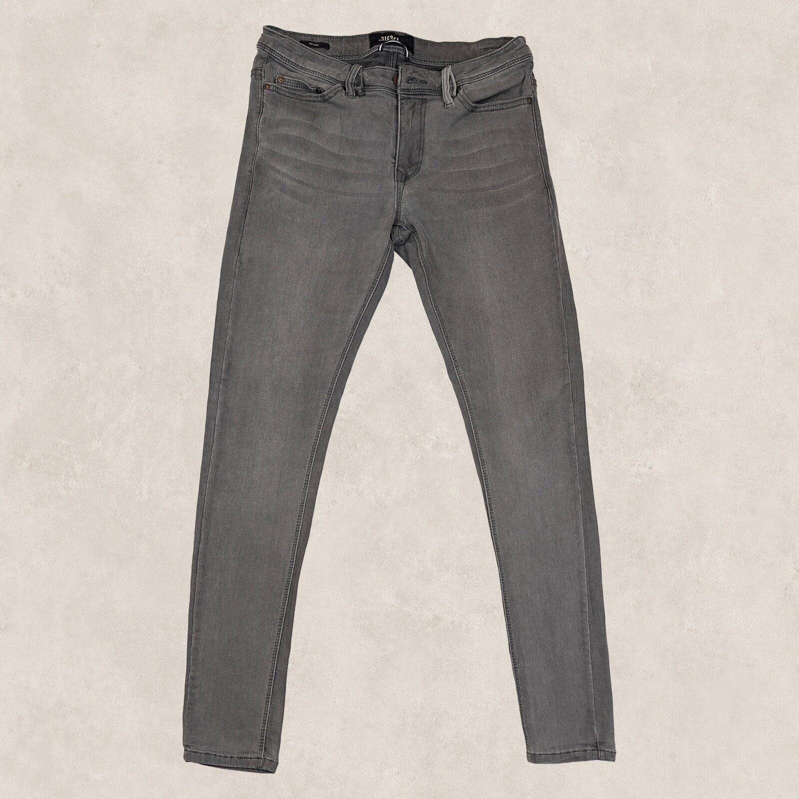 diesel skinny fit mens denim jeans dark grey wash casual pants size w 30 l 32 by DIESEL – | RewearableUK