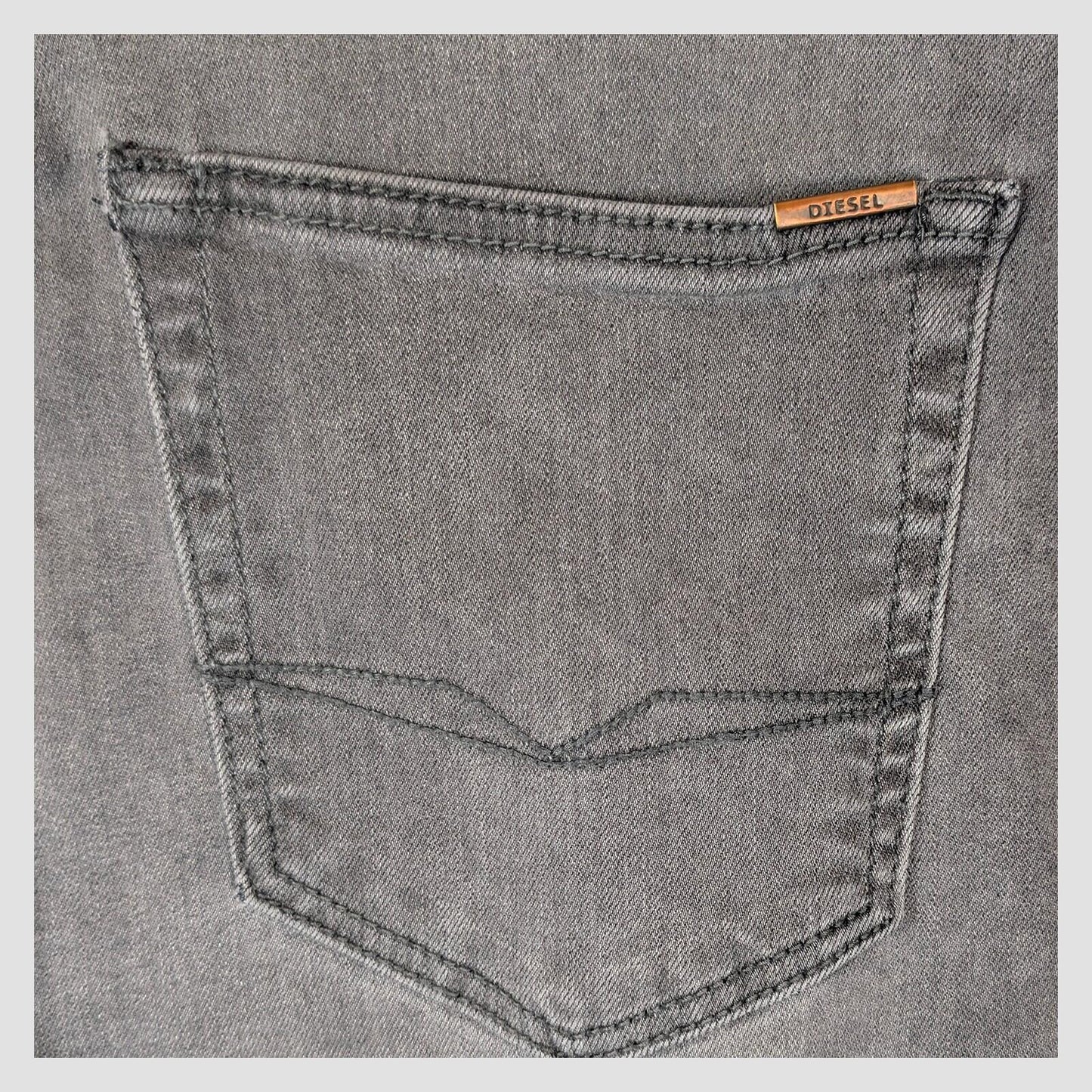 diesel skinny fit mens denim jeans dark grey wash casual pants size w 30 l 32 by DIESEL – | RewearableUK