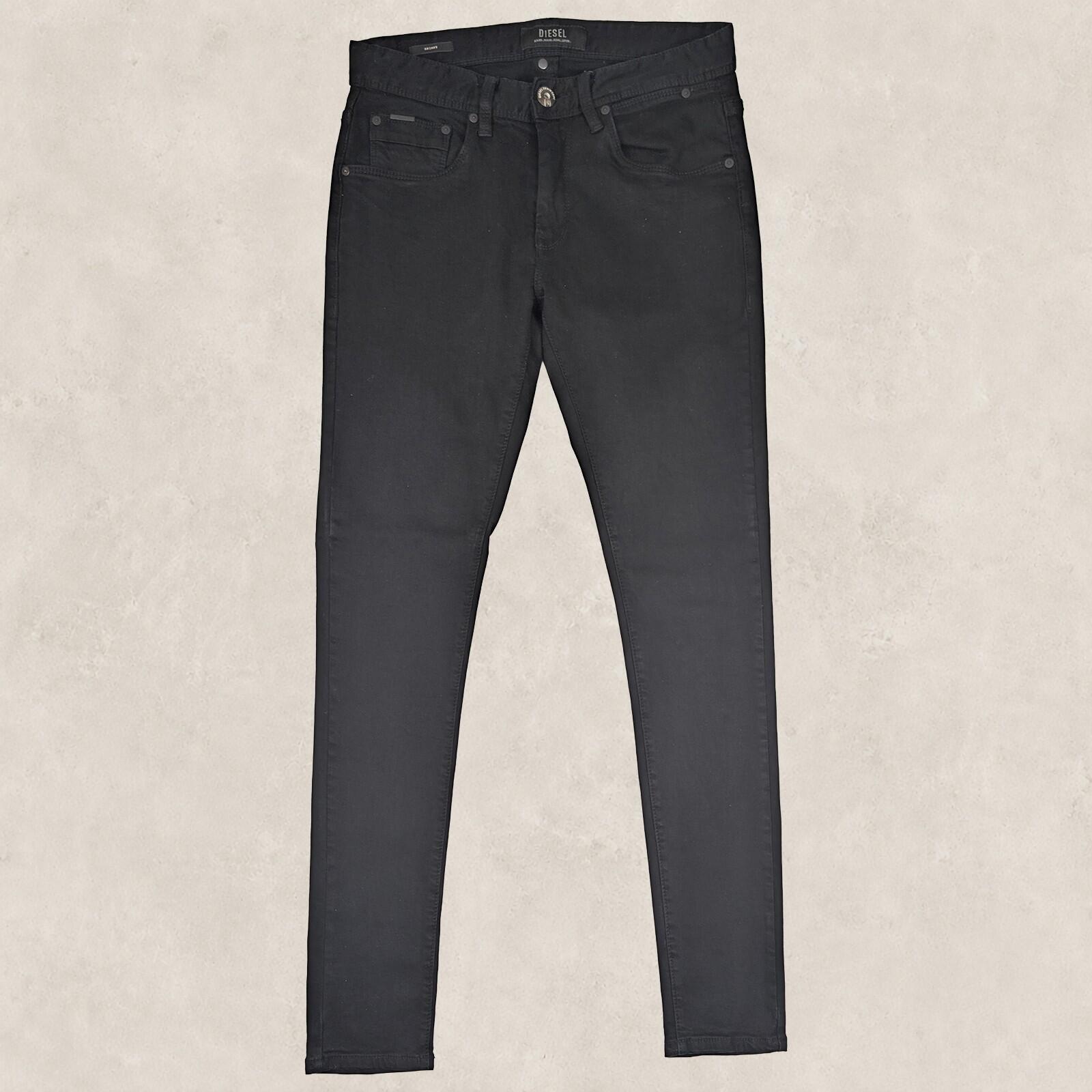 diesel skinny jeans mens black wash stretch denim trousers size w 30 l 32 by DIESEL – JEANS | RewearableUK