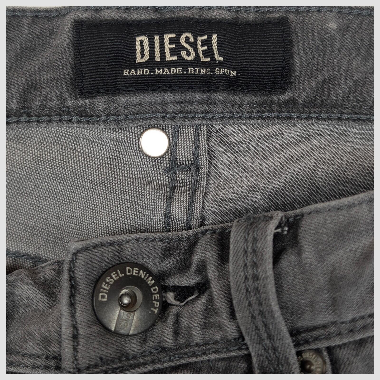 diesel skinny jeans mens grey wash stretch denim pants size w 28 l 30 by DIESEL – | RewearableUK