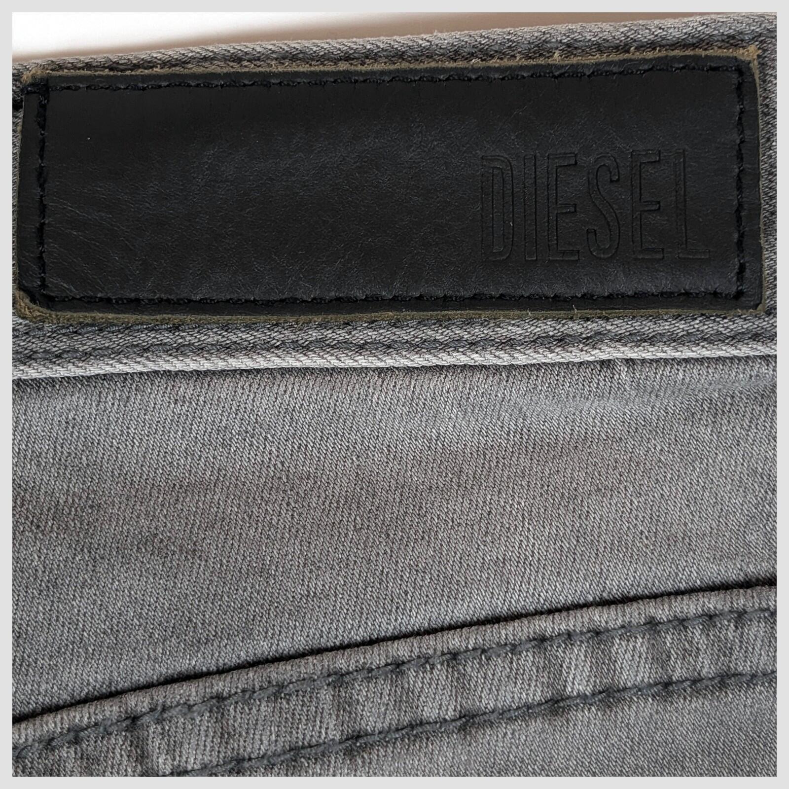 diesel skinny jeans mens grey wash stretch denim pants size w 28 l 30 by DIESEL – | RewearableUK