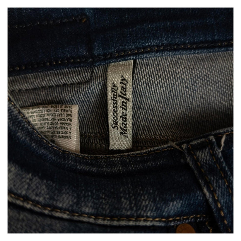 Diesel Skinzee Jeans W30 L32 Women Blue Ripped Super Skinny Regular Waist Italy by DIESEL – | RewearableUK
