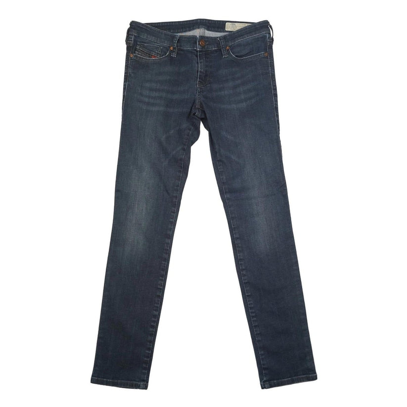 Diesel Skinzee - Low - S Jeans W29 L32 Dark Blue Super Slim Skinny Low Waist Stretch by DIESEL – | RewearableUK