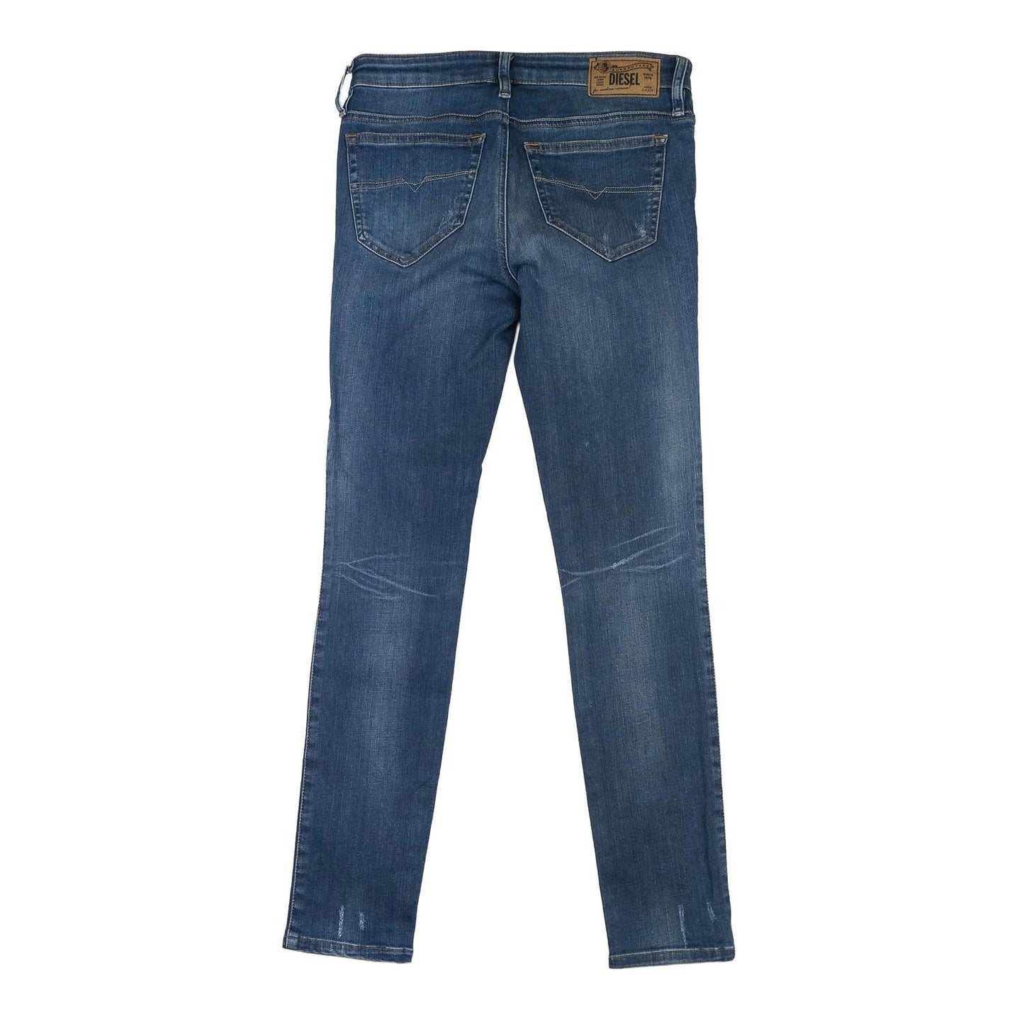 Diesel Skinzee - XP Jeans W28 L30 Blue Super Skinny Regular Waist Stretch Denim by DIESEL – | RewearableUK