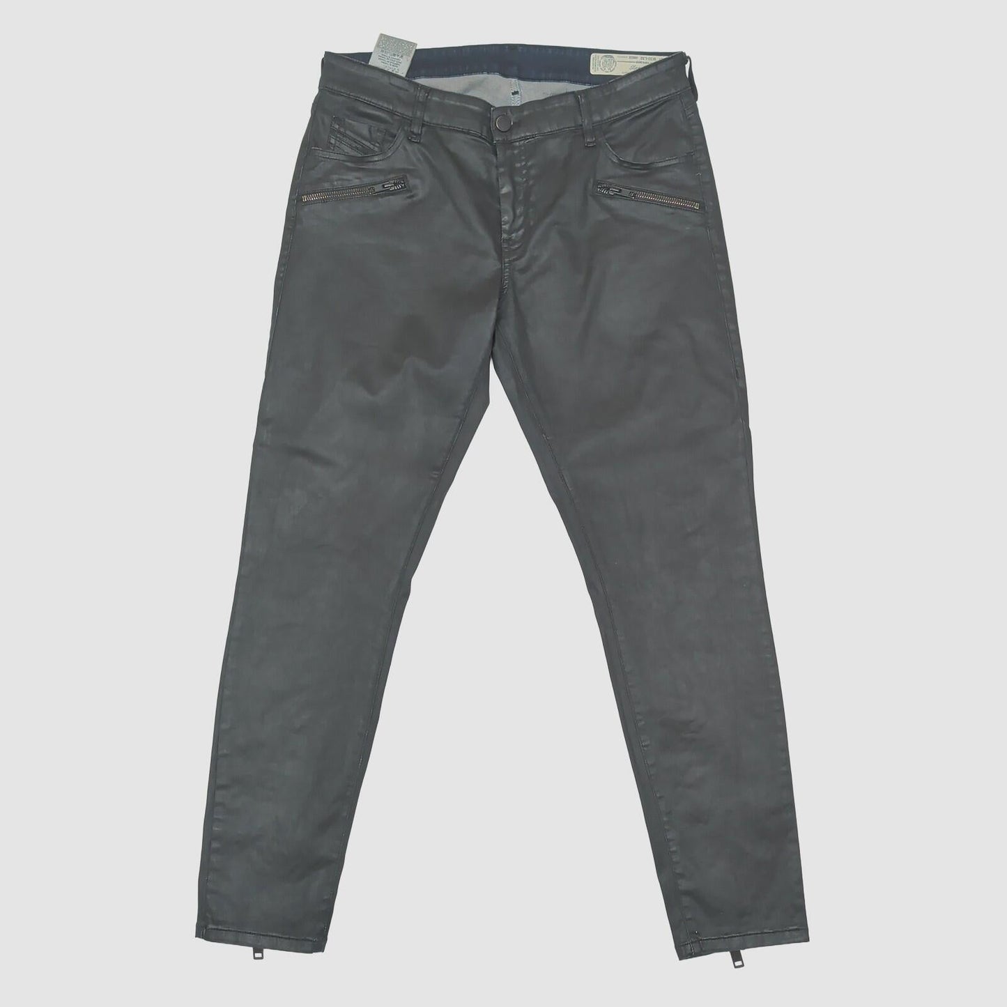 diesel slandy bk super slim skinny womens coated stretch jeans w33 l32 by DIESEL – JEANS | RewearableUK
