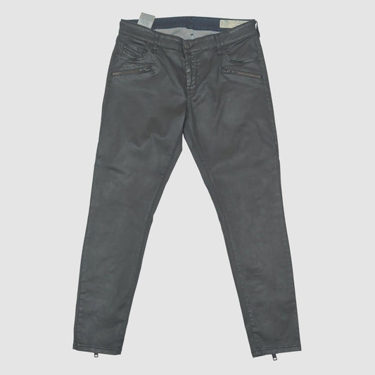diesel slandy bk super slim skinny womens coated stretch jeans w33 l32 by DIESEL – JEANS | RewearableUK